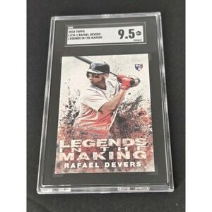 2018 Topps Rafael Devers #LITM-1 Legends in the Making Insert RC Red Sox Graded